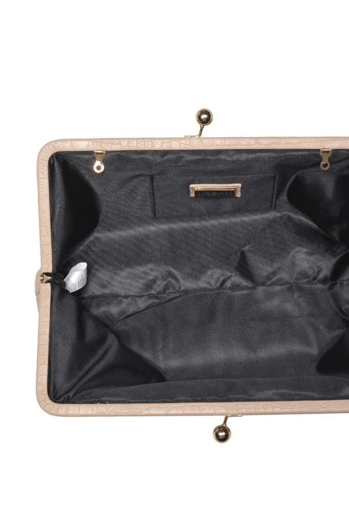 Isabel Clutch in Natural