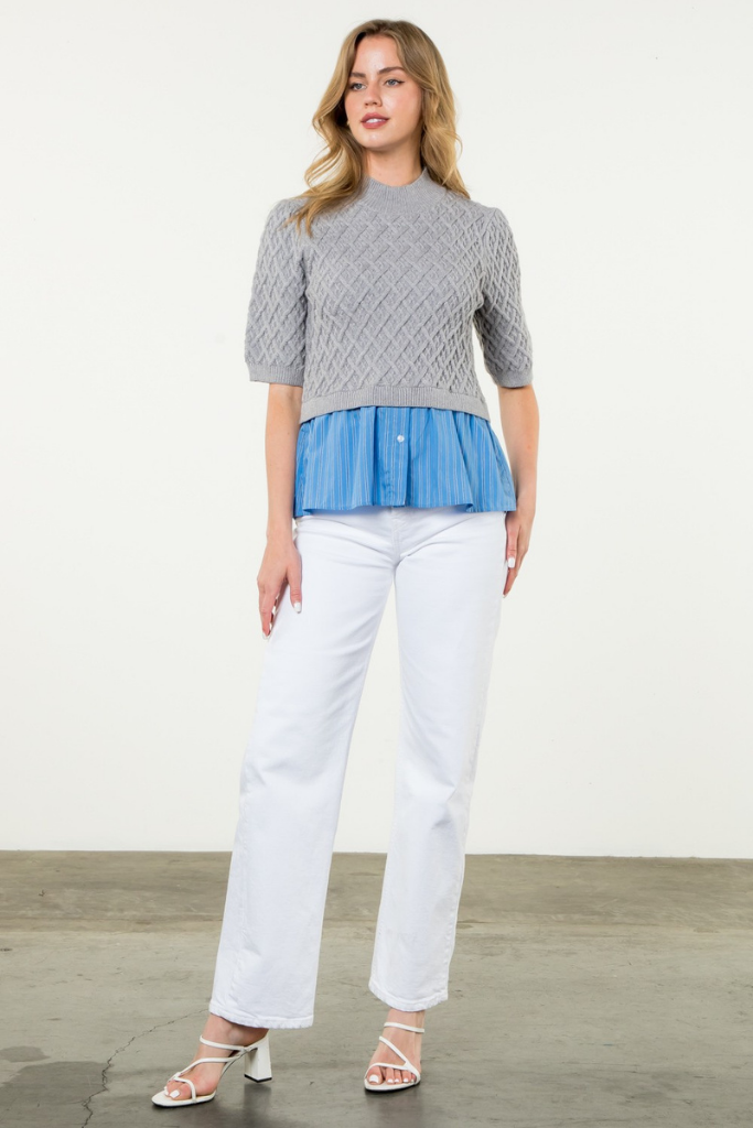 Soft Spoken Sweater Top