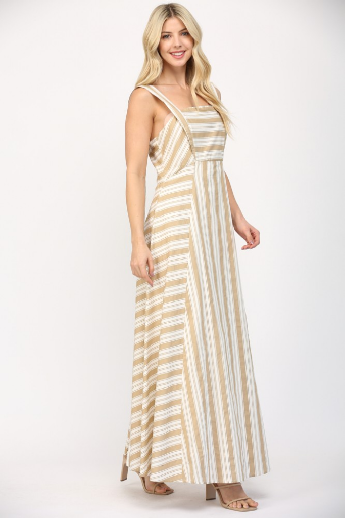 Paige Stripe Maxi Dress