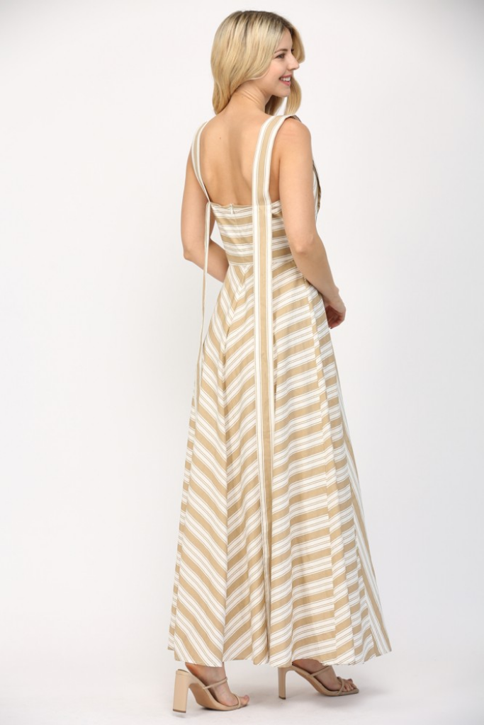 Paige Stripe Maxi Dress