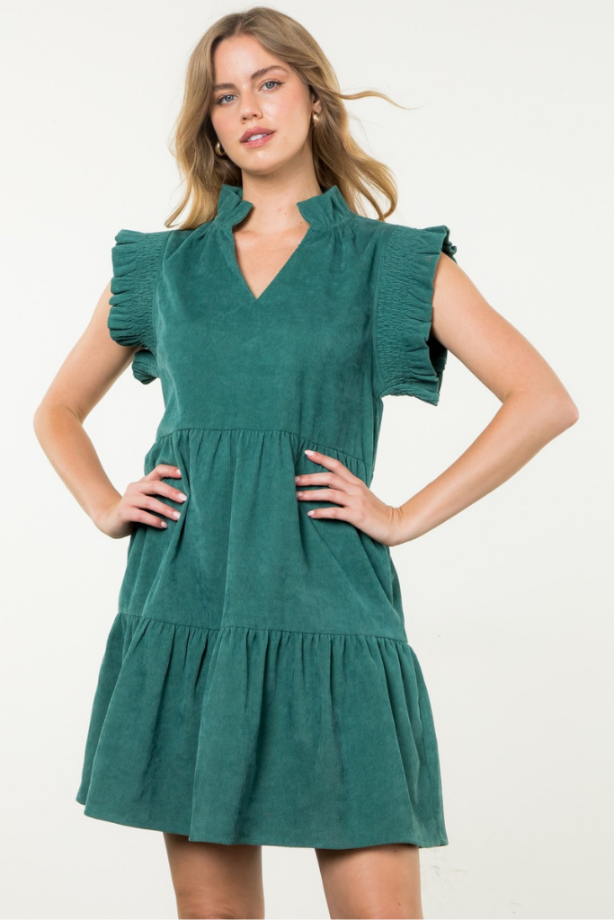 Jade Dreams Chord Mini Dress