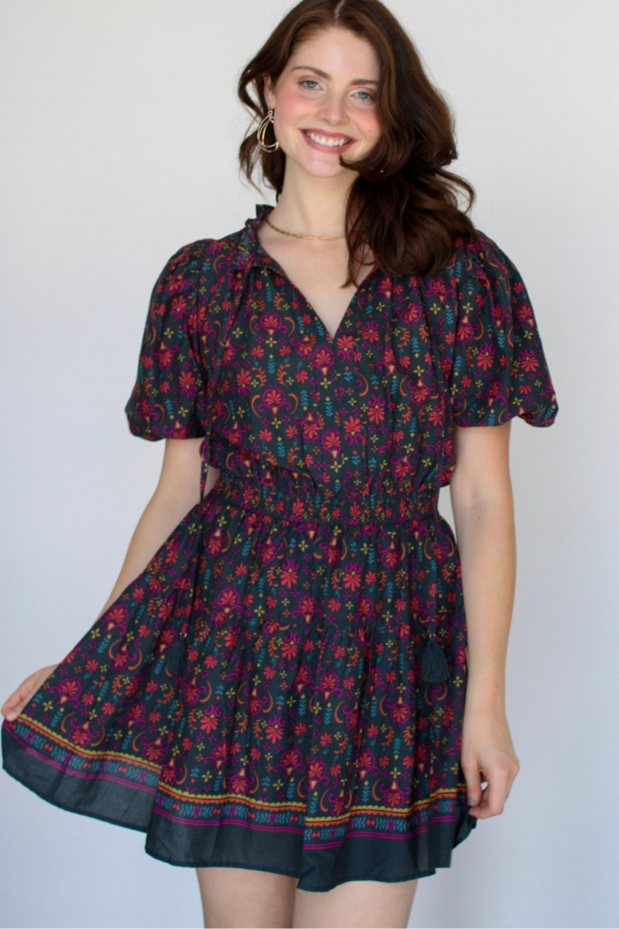 Salem Floral Mini Dress