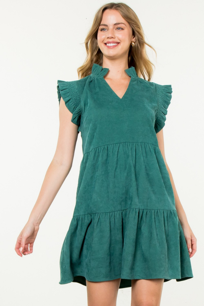 Jade Dreams Chord Mini Dress