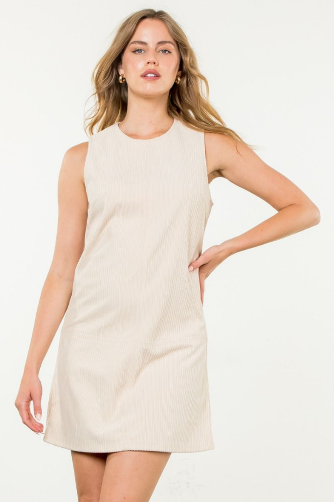 Penelope Corduroy Shift Dress