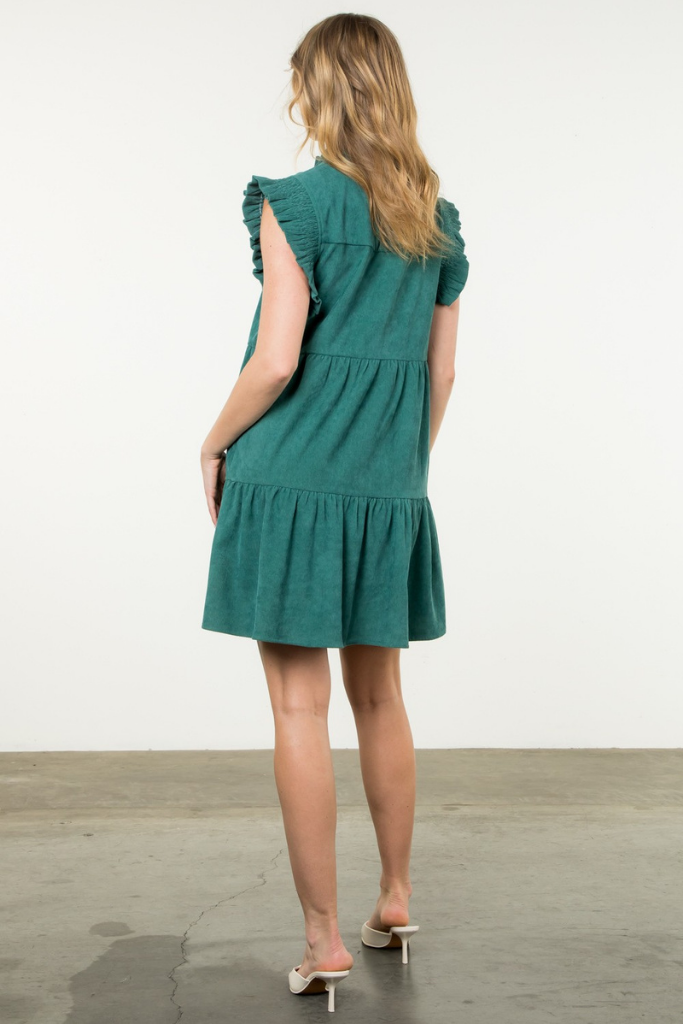 Jade Dreams Chord Mini Dress