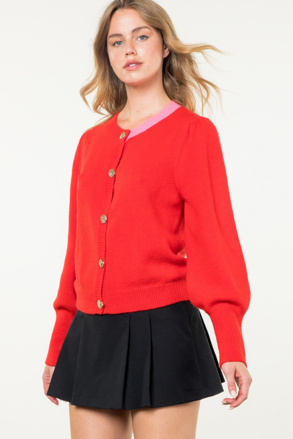 Emmaline Button Up Cardigan