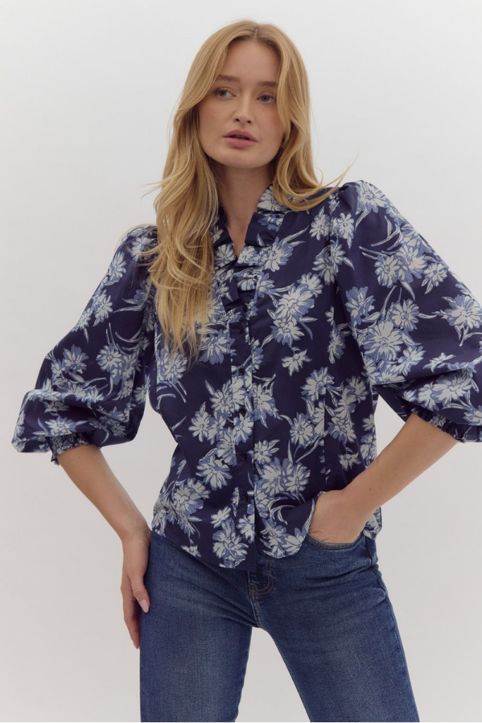 Beverly Floral Top