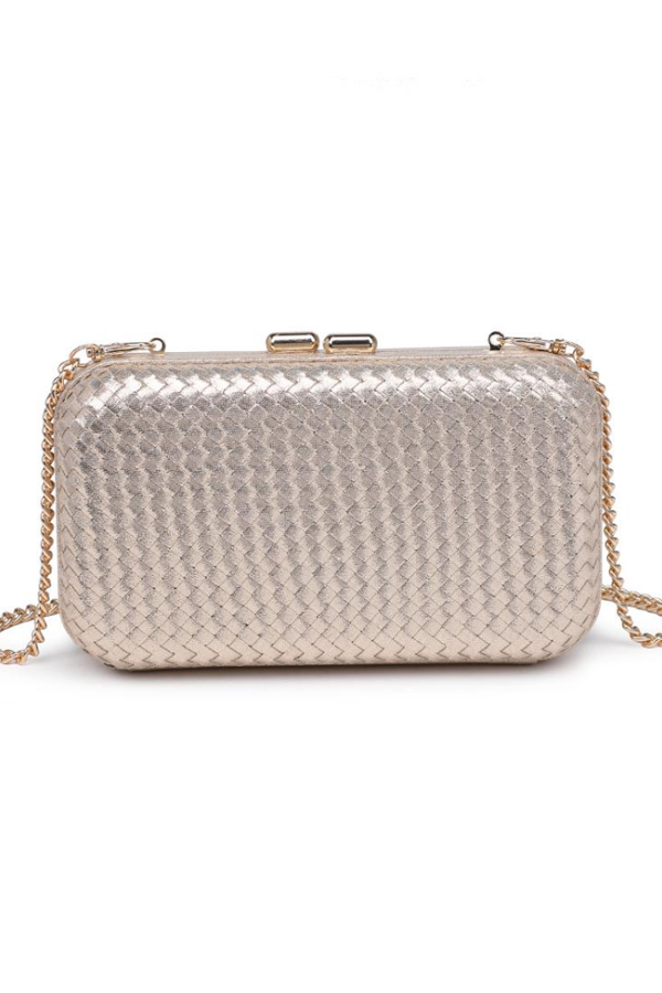 Anna Woven Clutch