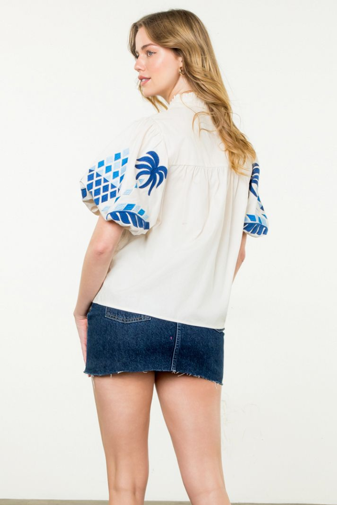 Lily Embroidered Blouse