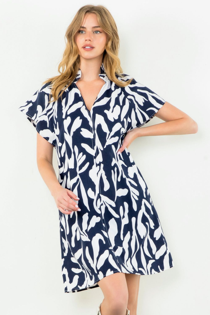 Sienna Floral Print Mini Dress