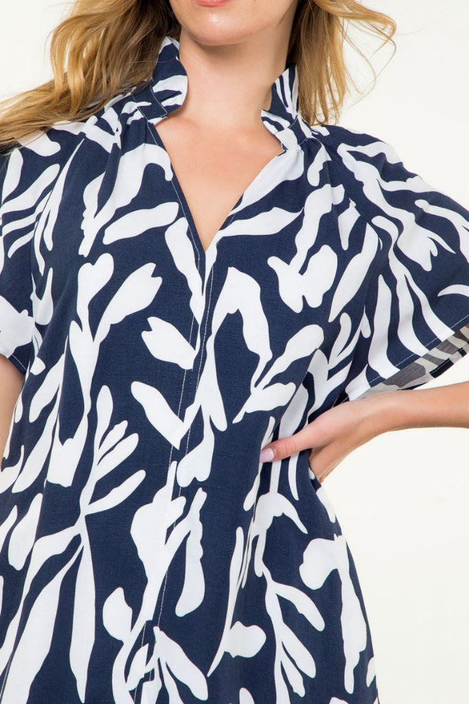 Sienna Floral Print Mini Dress