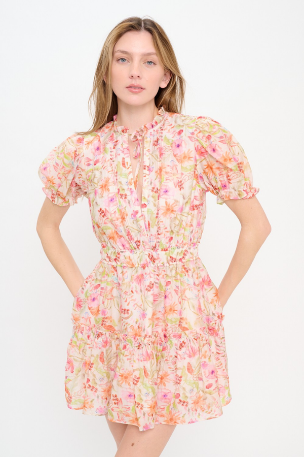 Grace Floral Mini Dress