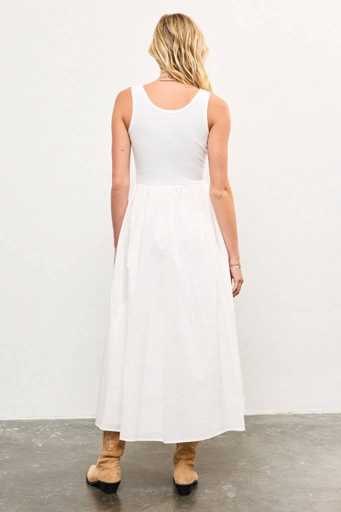 Serena Poplin Maxi Dress