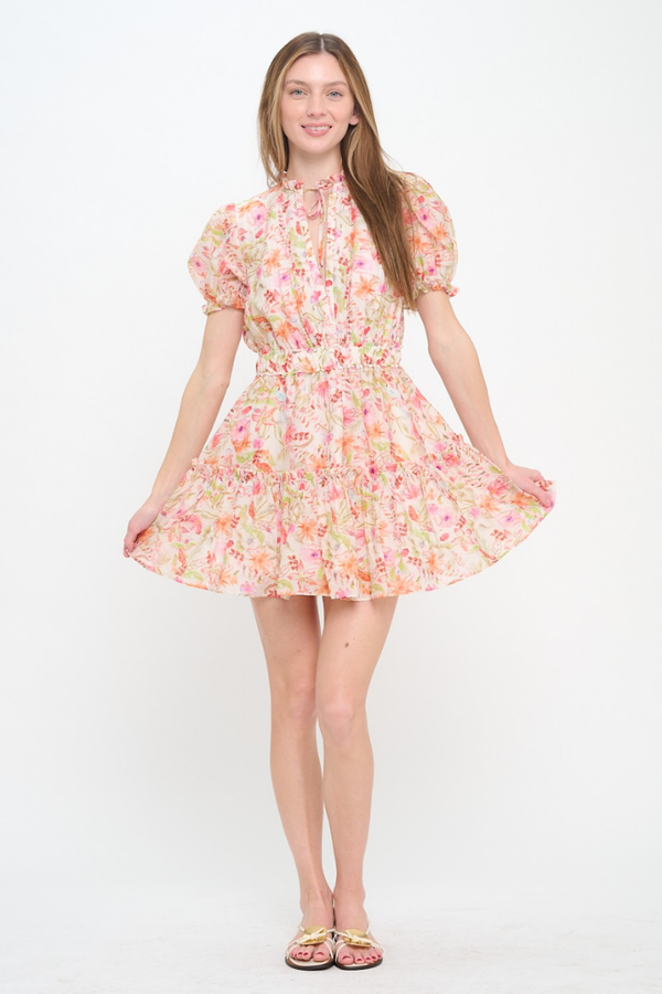 Grace Floral Mini Dress