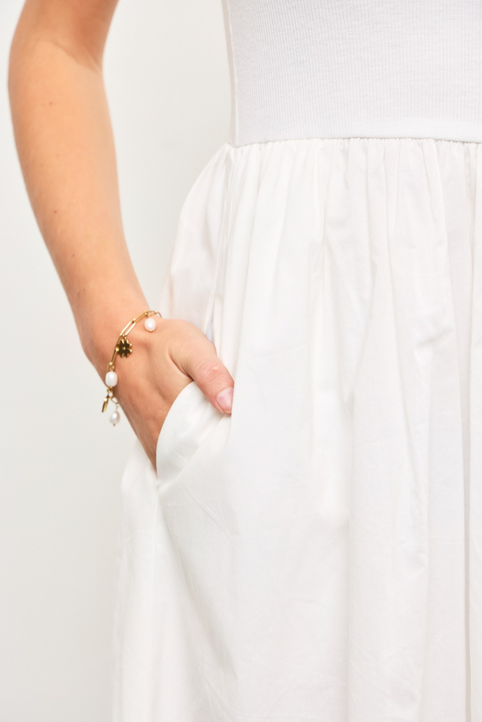 Serena Poplin Maxi Dress