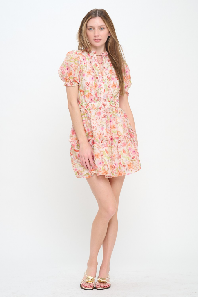 Grace Floral Mini Dress