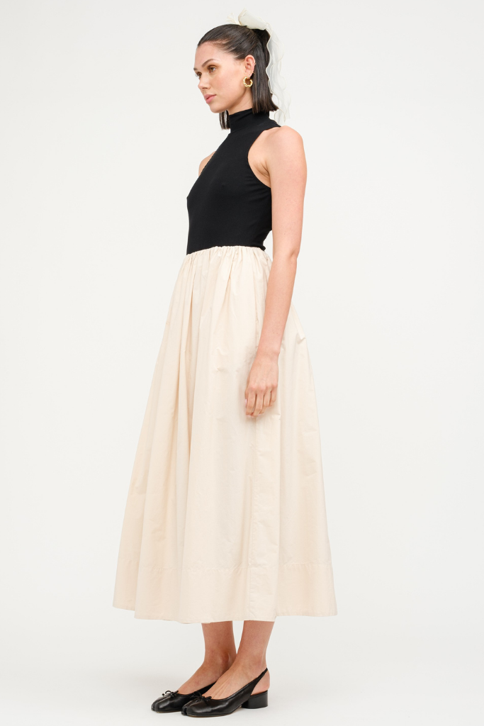 Total Eclipse Halter Maxi Dress