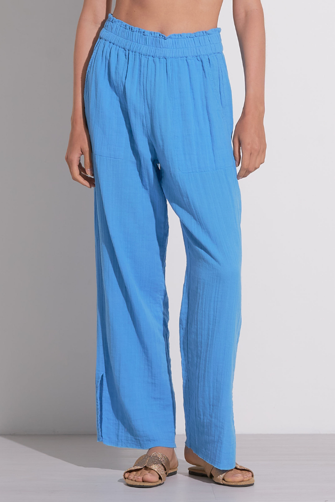 Aspen Gauze Wide Leg Pant