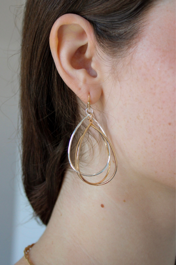 Double Trouble Dangle Earring