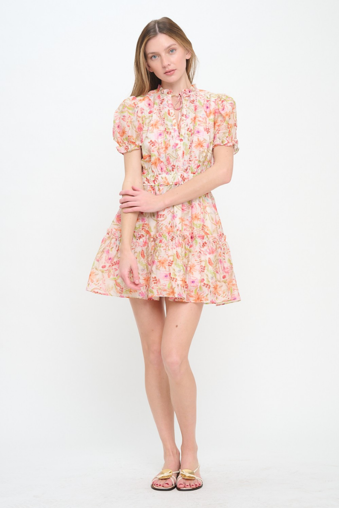 Grace Floral Mini Dress