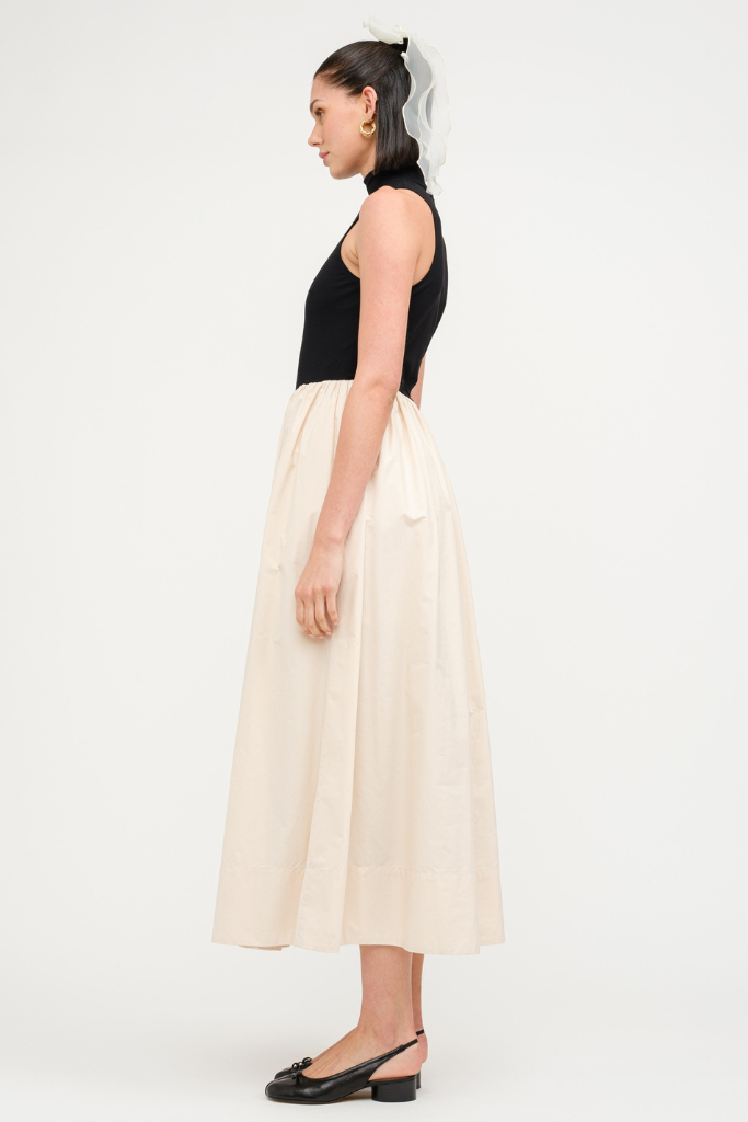 Total Eclipse Halter Maxi Dress