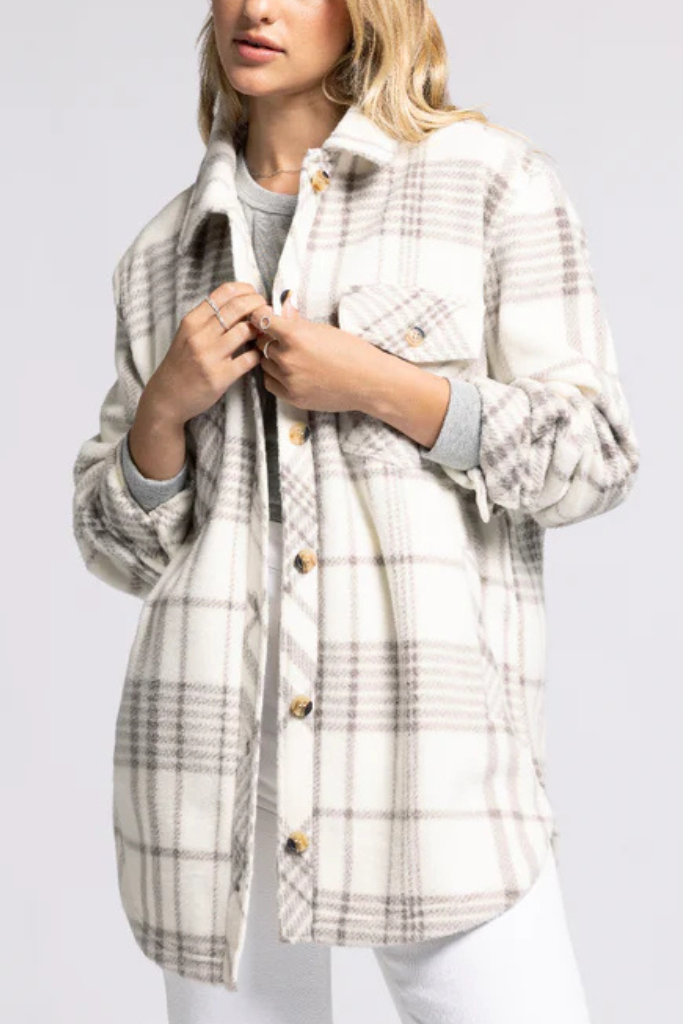 Tulis Cozy Plaid Shacket