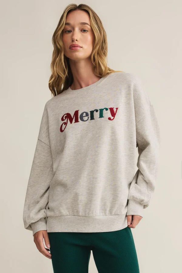 Merry Fleece Sweatshirt by Z Supply