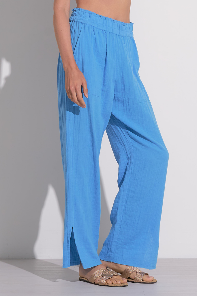 Aspen Gauze Wide Leg Pant