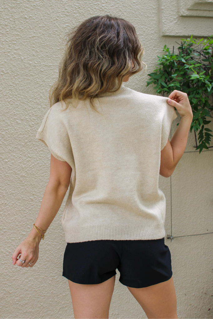 Love Letter Mock Neck Sweater