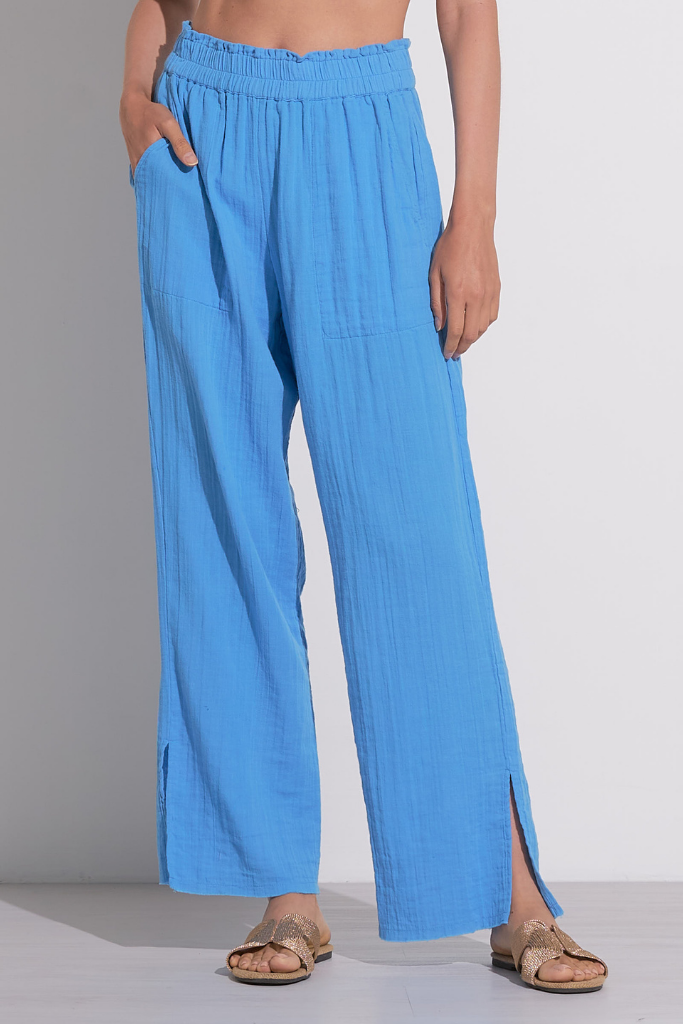 Aspen Gauze Wide Leg Pant