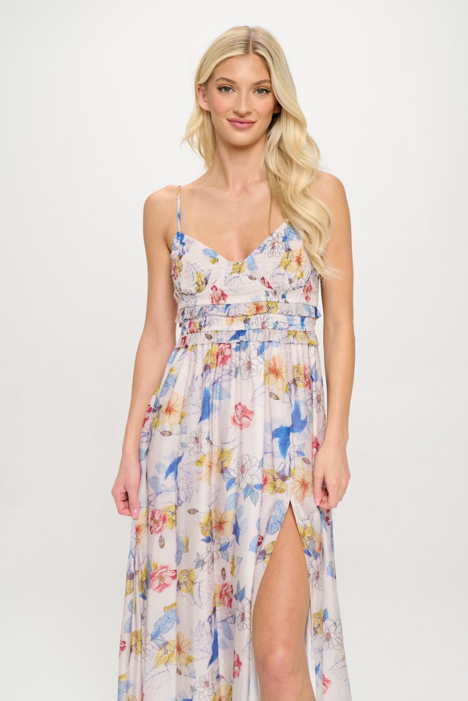 Hannah Floral Maxi Dress