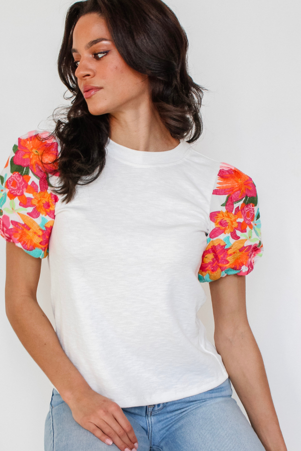 Spring Fever Ribbed Top