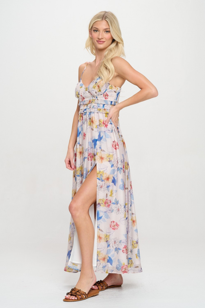 Hannah Floral Maxi Dress