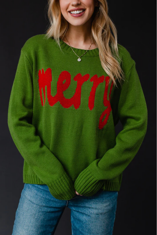 Merry Sweater In Green