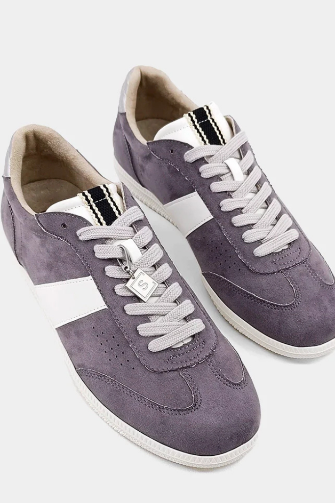 Sydney Suede Sneaker in Grey