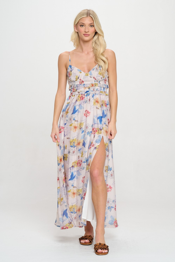 Hannah Floral Maxi Dress