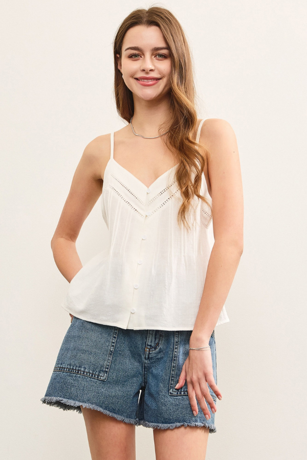 Helena Linen Top