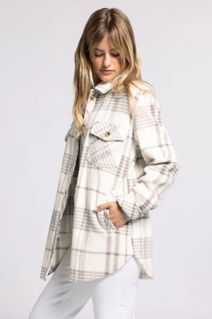 Tulis Cozy Plaid Shacket