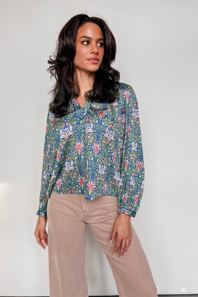 Life In Color Paisley Blouse