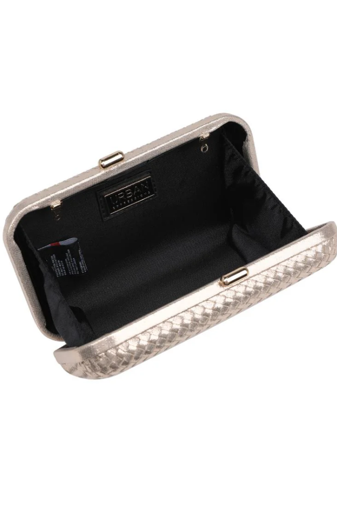 Anna Woven Clutch