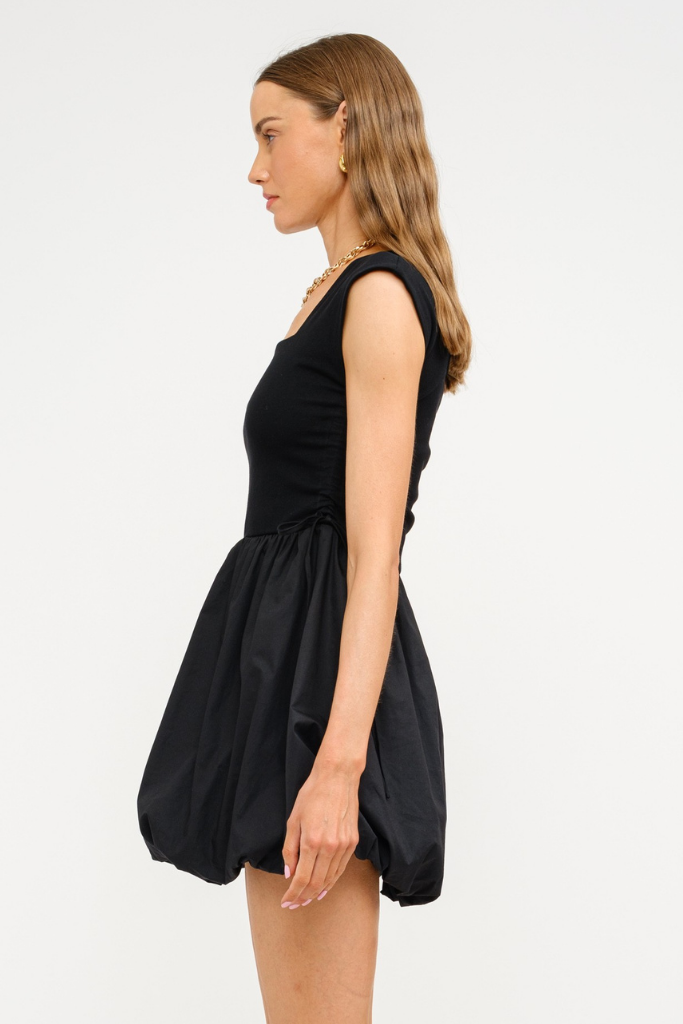 Alexa Bubble Skirt Mini Dress