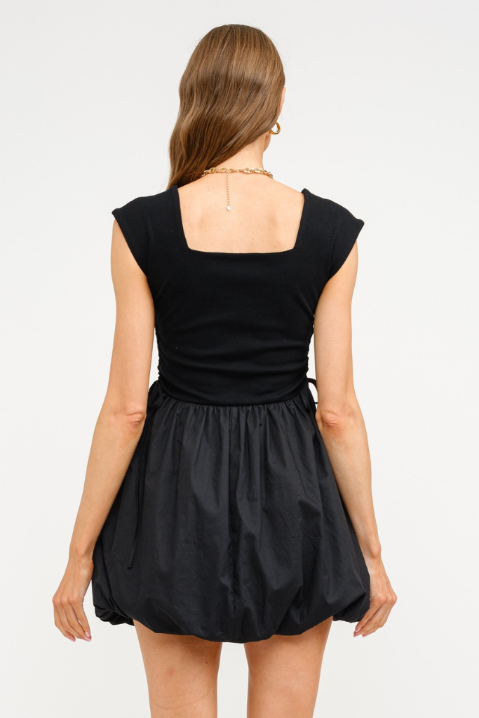 Alexa Bubble Skirt Mini Dress