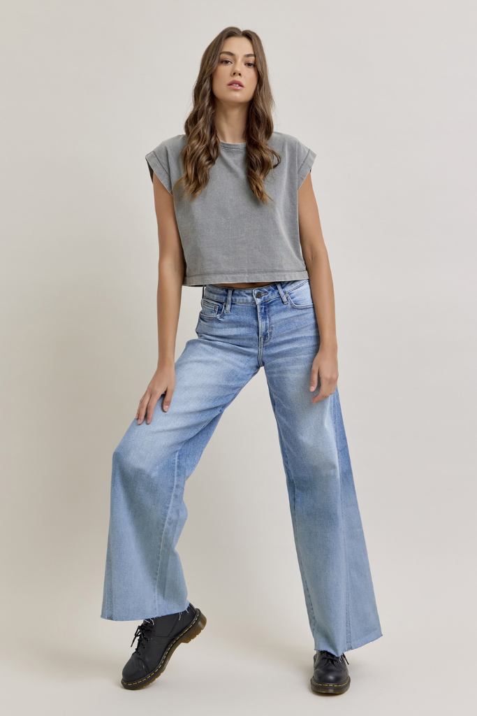 Nori Wide Leg Jean by Hidden