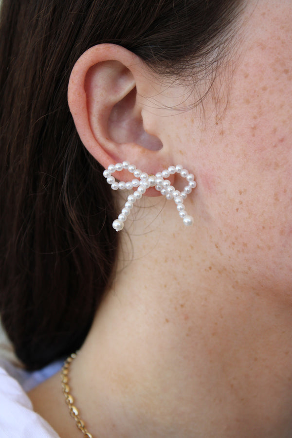 Eloise Pearl Stud Earring