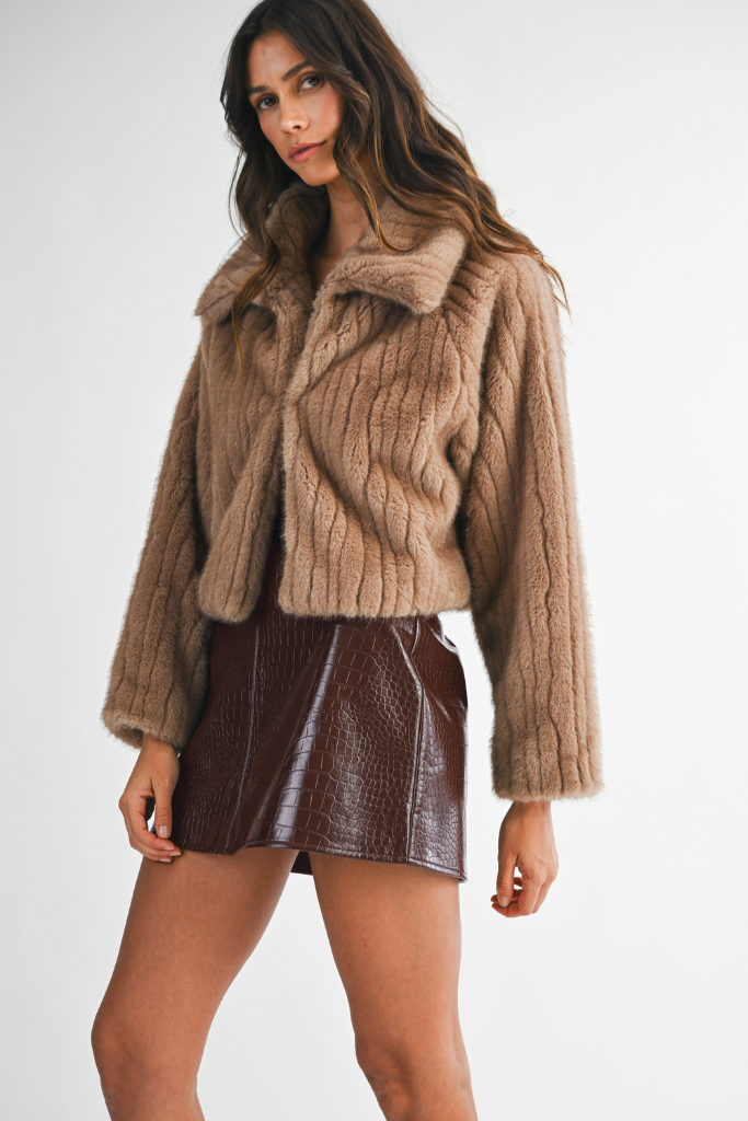 Kara faux fur jacket