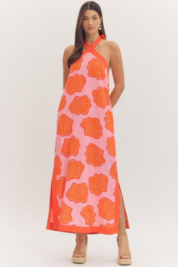 cora maxi dress Cora maxi dress in pink – ivy & leo