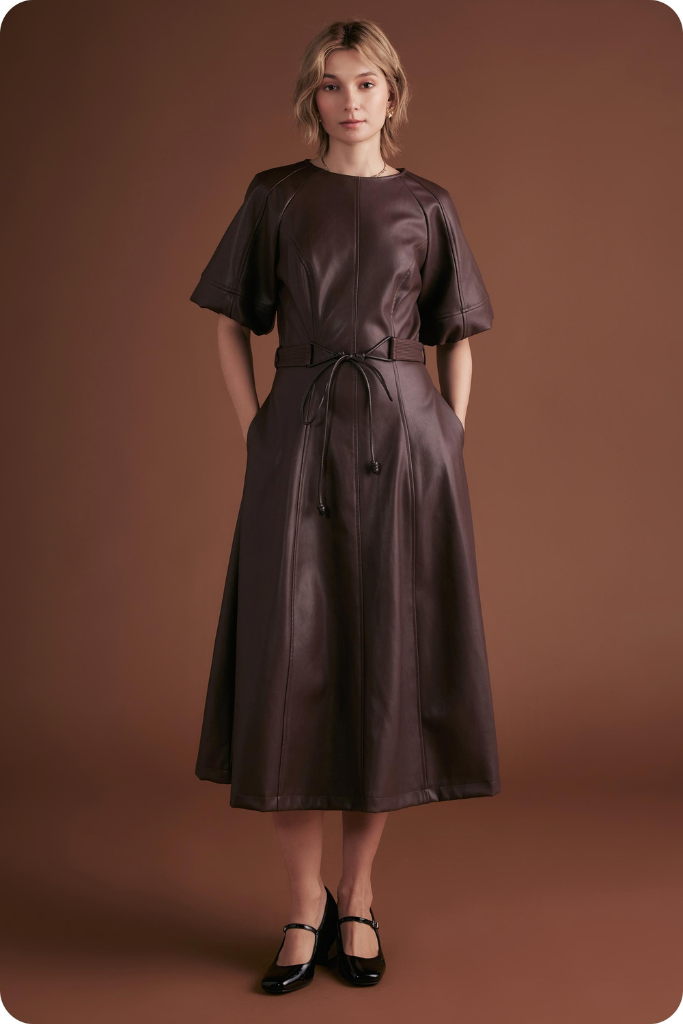 Phoebe maxi in mocha