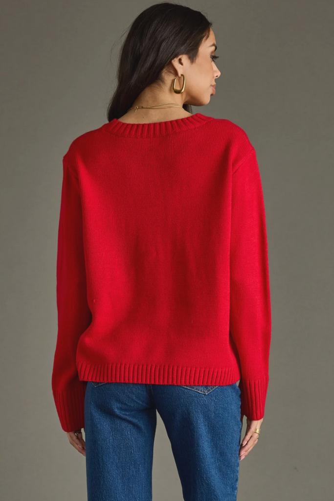 Merry Sweater in Red
