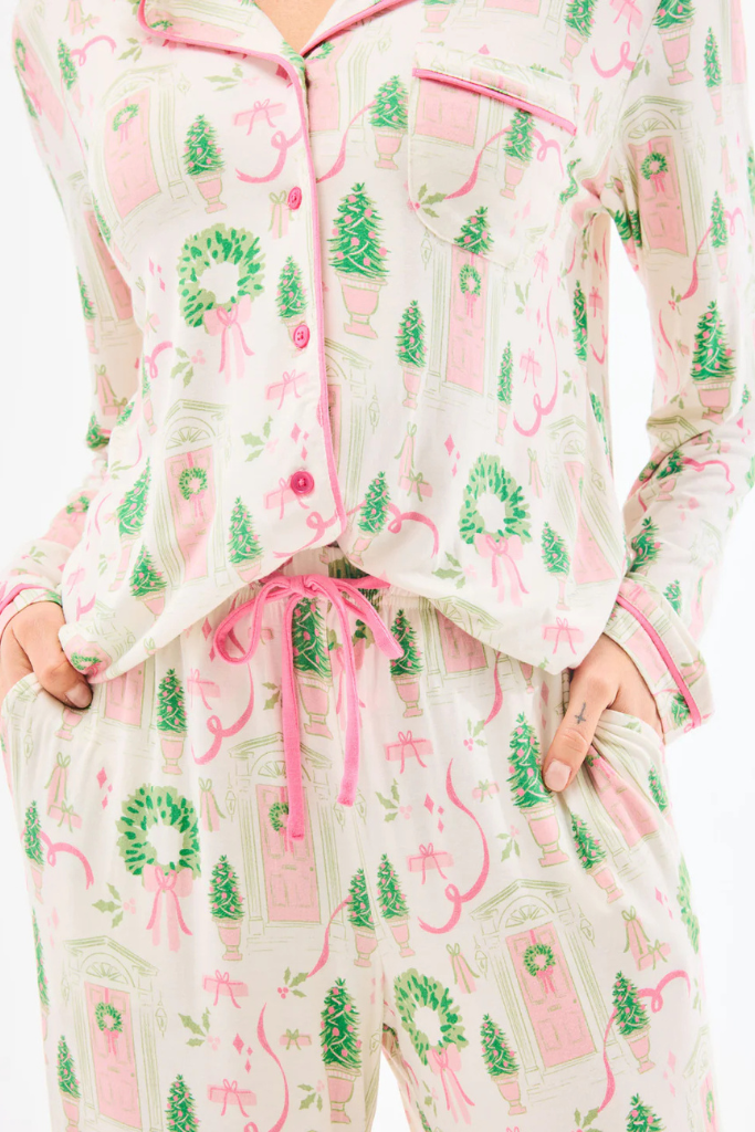 Home for the Holidays PJ top